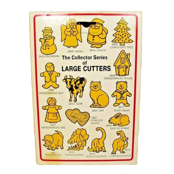 Fox Run Craftsmen 7.5 inch Large Santa Claus Vintage 1987 Cookie Cutter - Picture 2 of 5